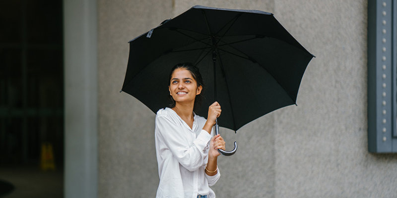 déménager sous la pluie