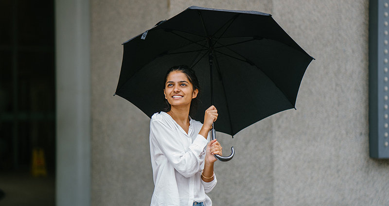 déménager sous la pluie